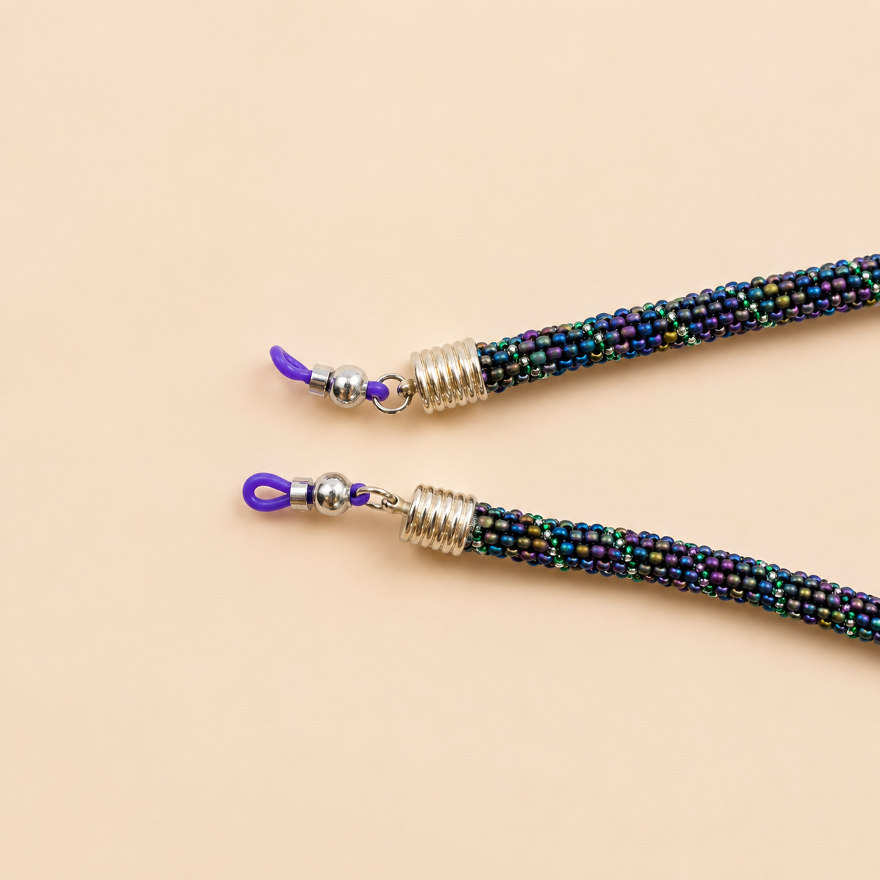 Disco Beaded Eyeglass Chain